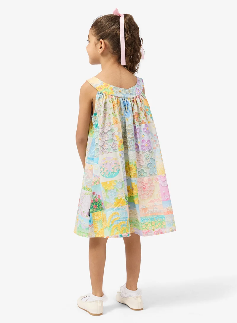 بنياتا فستان مزهر